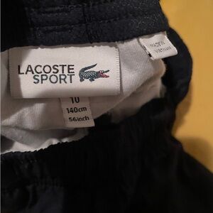 Lacoste Sport Black Shorts